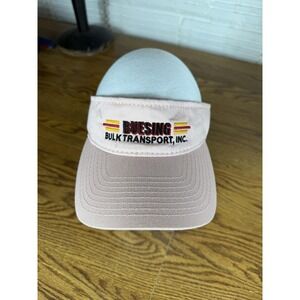 Buesing Bulk Transport Hat Visor‎ Strap Back Pink Embroidered Advertising Mens